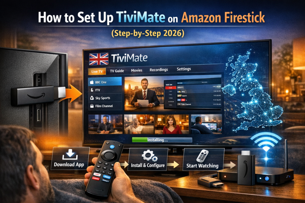 How to set up tivimate on amazon firestick